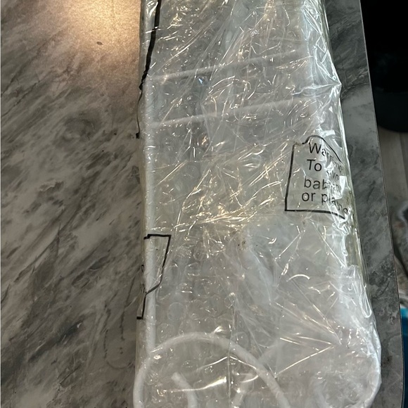 White Metal Wall Hook Rack - Picture 5 of 9